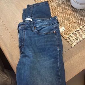 Like new blue jeans